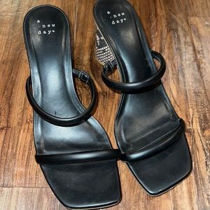 Single strap heel sandals from Target